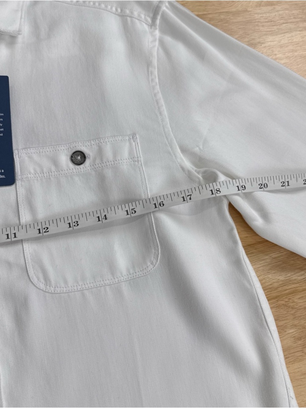 Tommy Bahama Men’s Indigo Palms Longsleeve Button Up White Size XS NEW - Picture 8 of 11